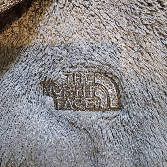 The North Face Black Ostito Fleece Jacket Small Women's Full Zip Teddy Soft - Picture 4 of 6